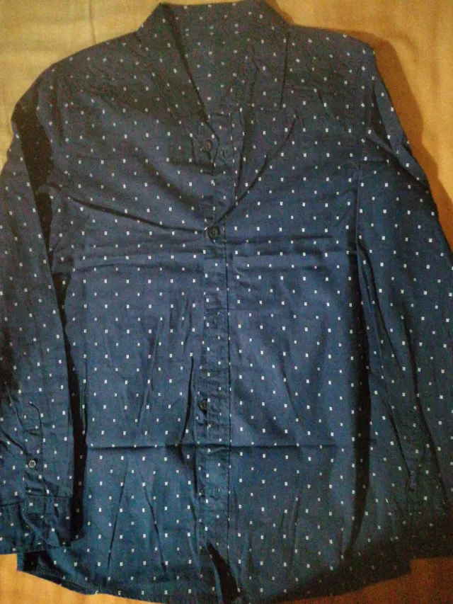 Camisa de vestir niño estampada