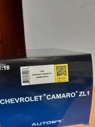 Autoart Camaro ZL1 1:18