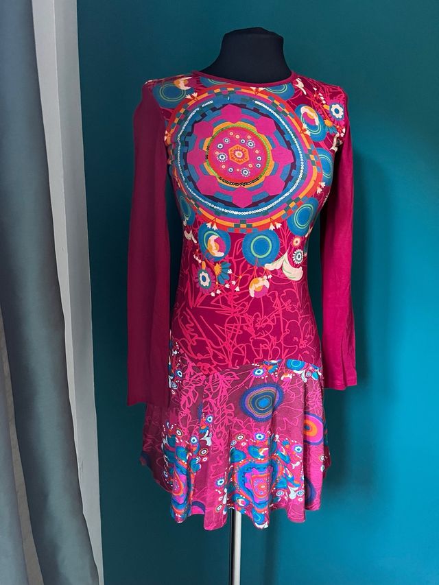 Vestido Desigual Multicolor