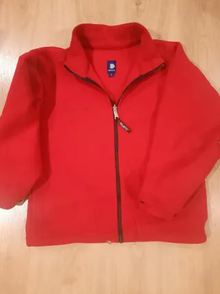 Chaqueta Lafuma Goretex con polar desmontable roja