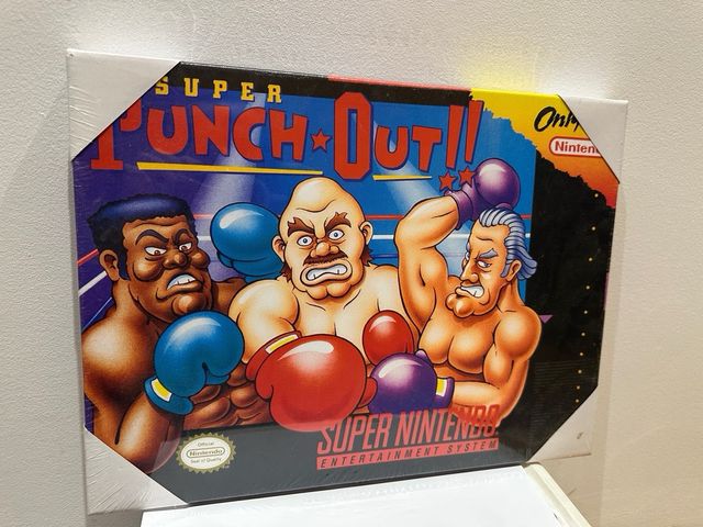 Tela decorativa Super Punch-Out!! SNES
