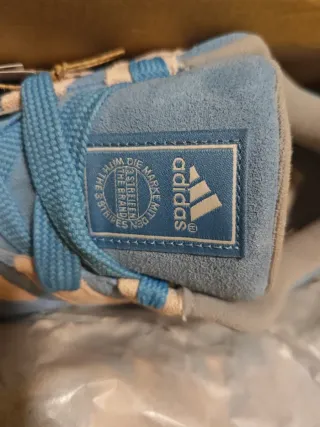 Zapatillas Adidas Hombre Azul Beige