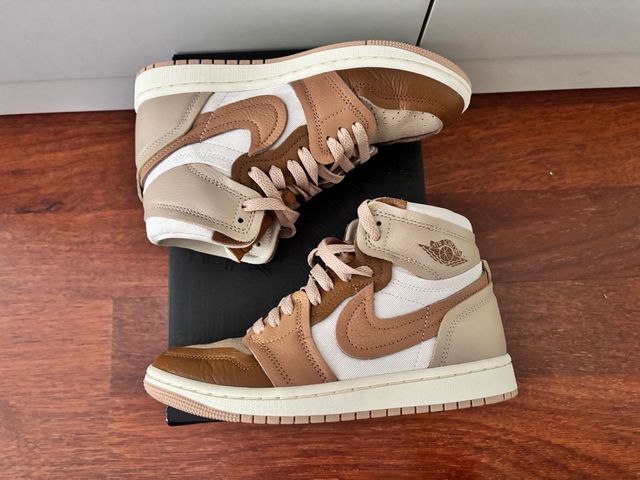 Jordan 1 Beige y Marrón