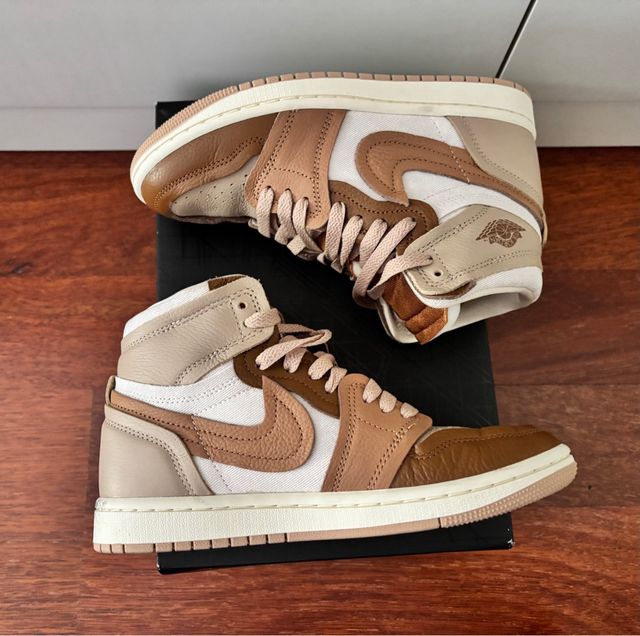 Jordan 1 Beige y Marrón