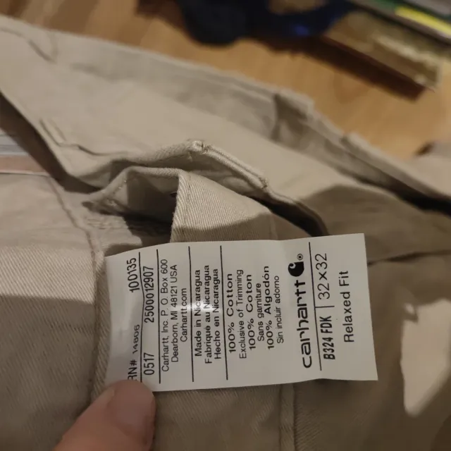 Pantalones Carhartt Beige