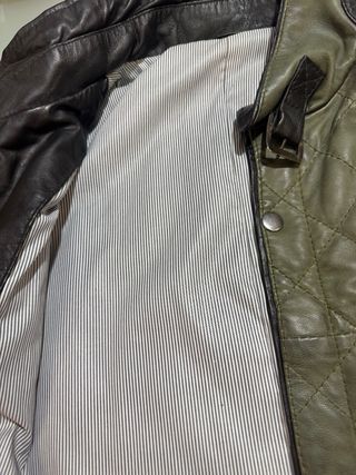 Chaleco acolchado verde oliva