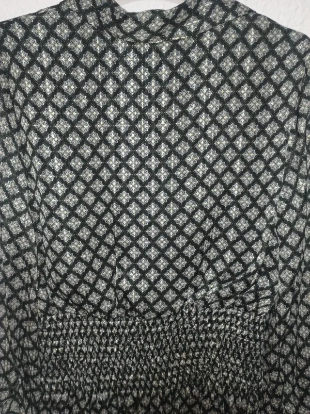 Vestido Zara estampado