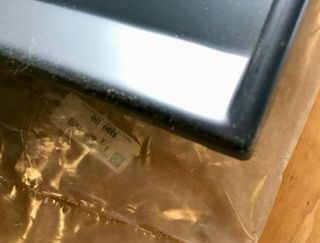 BFP1032 Panel embellecedor matricula Triumph