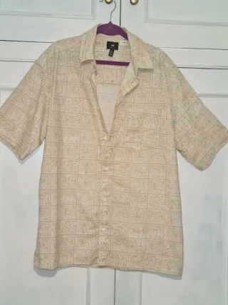 Camisa H&M Keith Haring Pop Art Talla L