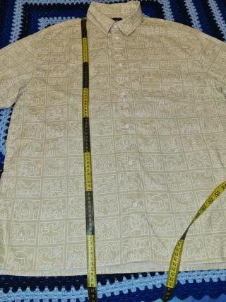 Camisa H&M Keith Haring Pop Art Talla L