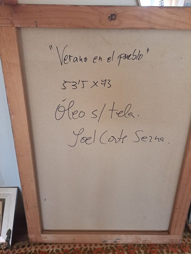 Cuadros Postimpresionistas de Joel Corts Serna.