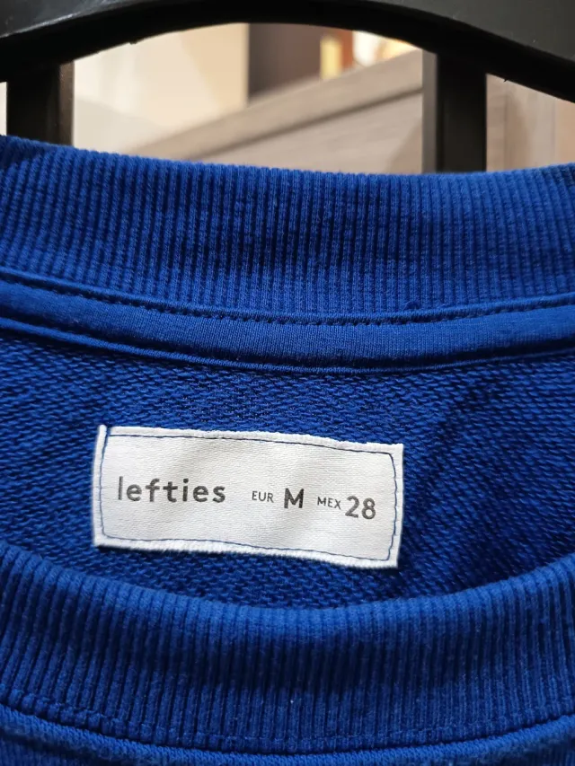 Sudadera Lefties Azul Talla M