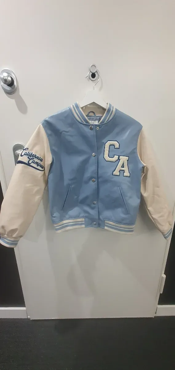 Cazadora niña simil piel 11-12 años