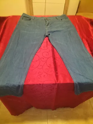 Pantalón vaquero mujer azul