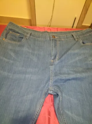 Pantalón vaquero mujer azul