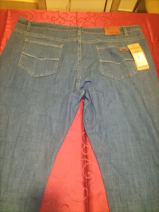 Pantalón vaquero mujer azul