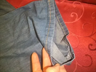 Pantalón vaquero mujer azul