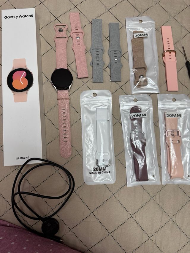 Samsung Galaxy Watch 5 Rosa/Plata