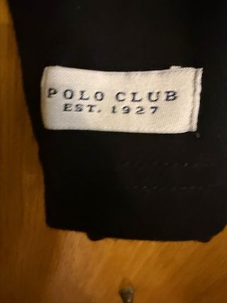 Camiseta Polo Club Negra