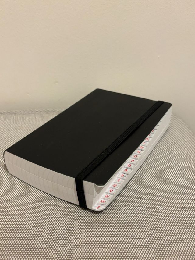 Quadernetto Miquelrius A-Z Nero