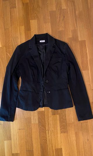 Chaqueta americana negra