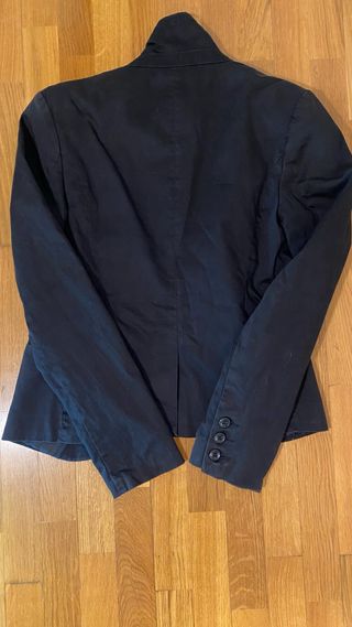 Chaqueta americana negra