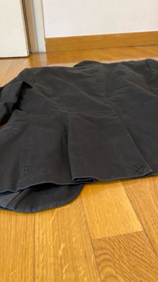 Chaqueta americana negra