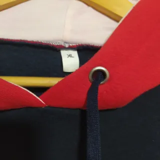 Sudadera Adidas Colorblock Azul Rojo