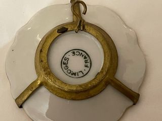 Lote 4 Pratos Miniatura Limoges