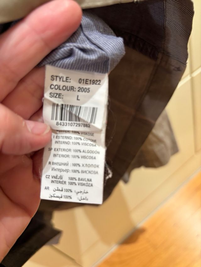 Cazadora hombre marca Desigual Talla L