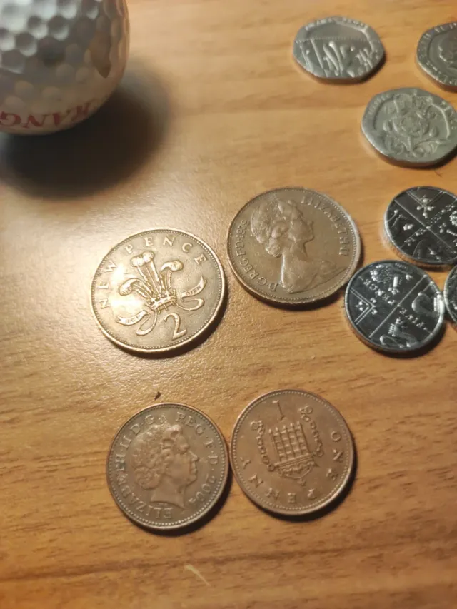 Monete inglesi Pence