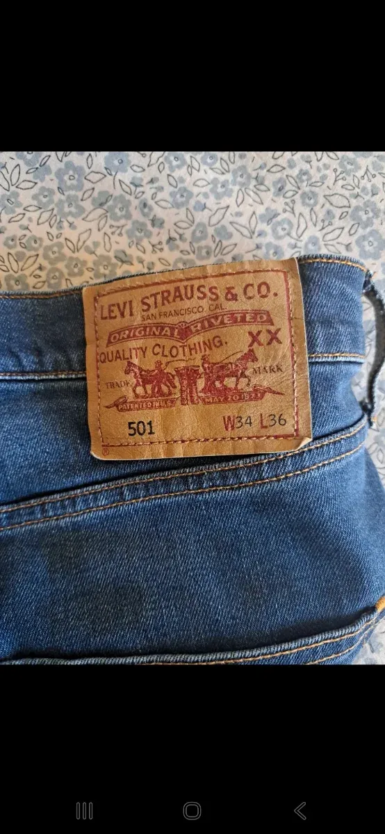 Pantalón Vaquero Levi's Azul
