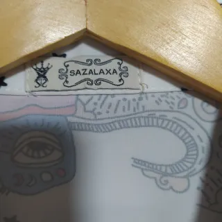 Camisa estampada manga larga