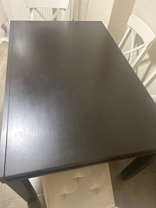 Mesa extensible de madera de calidad