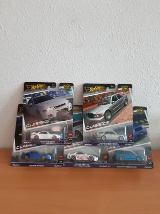 Hot Wheels Modern Classics - Set de 5 Coches.