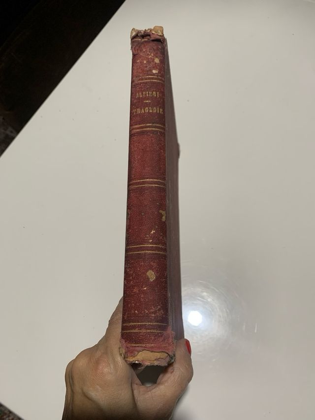Libro Antico Tragedie di Vittorio Alfieri