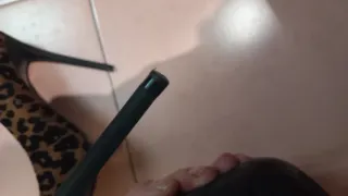 Salones Zara Animal Print Tacón Alto usados 2 hora