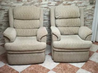 Conjunto sofá desenfundable beige