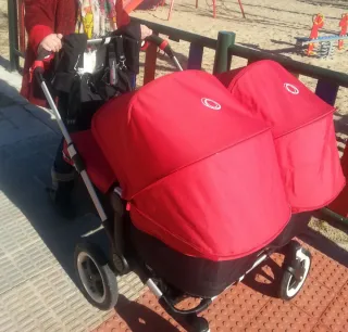 Bugaboo Donkey Dúo Rojo