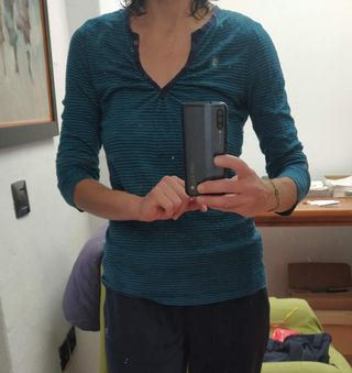 Camiseta de mangas largas de Mango