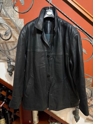 Giacca in vera pelle vintage uomo