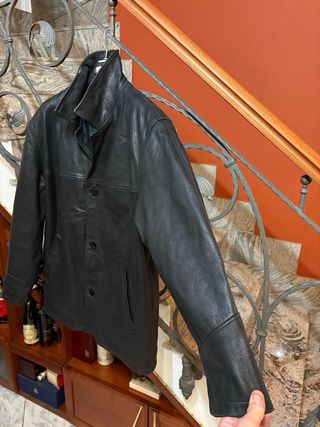 Giacca in vera pelle vintage uomo