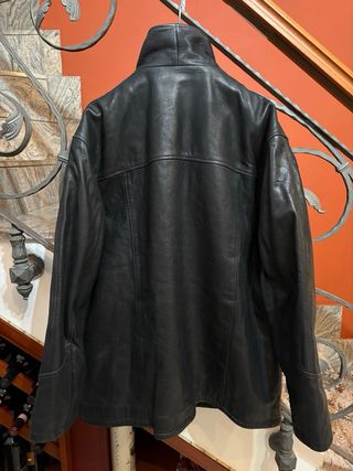 Giacca in vera pelle vintage uomo