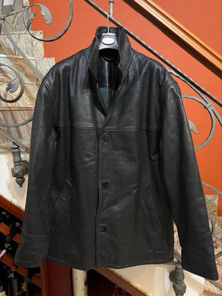 Giacca in vera pelle vintage uomo