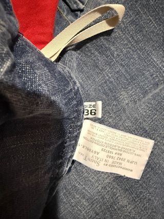 Pantalones Jeans Armani Azules, camales anchos