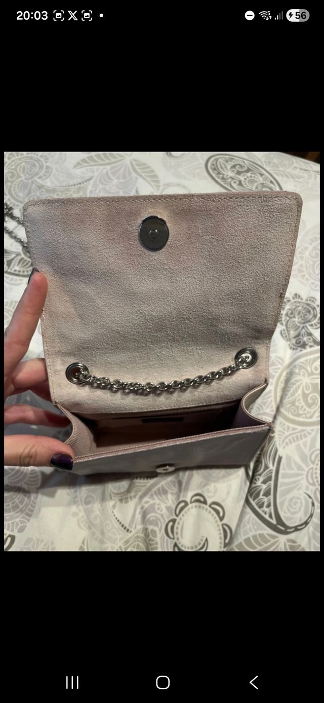 Bolso Furla Rosa con Pedrería