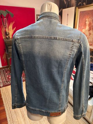 Chaqueta Vaquera Hombre Azul