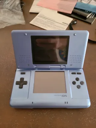 Nintendo DS Fat Blu Nintendogs