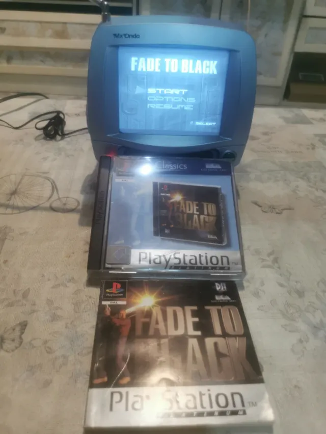Fade to Black PS1 (PlayStation)