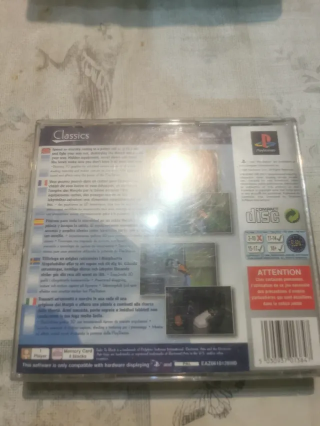 Fade to Black PS1 (PlayStation)